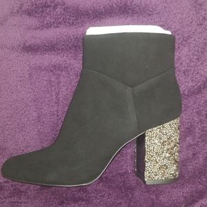 michael kors cher suede ankle boot
